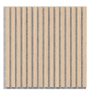Artika Sonolok Sound Absorbing Slatted Panel Kit Oak Finish 4 Panels